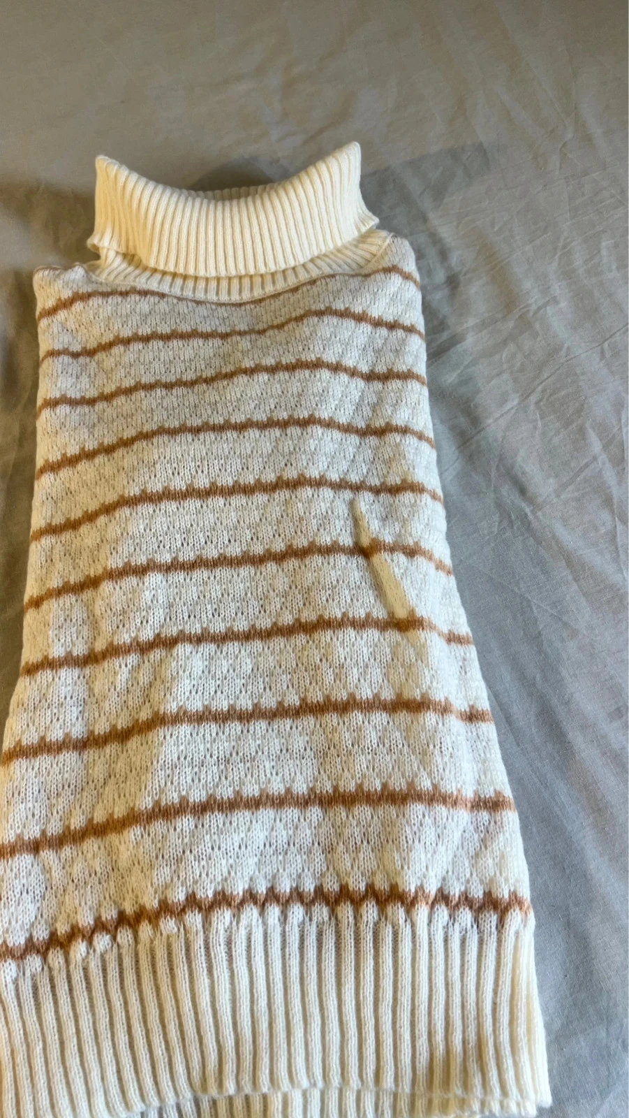 Crême & Beige Geribbelde Ronde Hals Trui Zacht & Elegant – photo 7